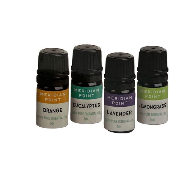 Meridian Point Portable Diffuser With Essential Oils New - Picture 3 of 5